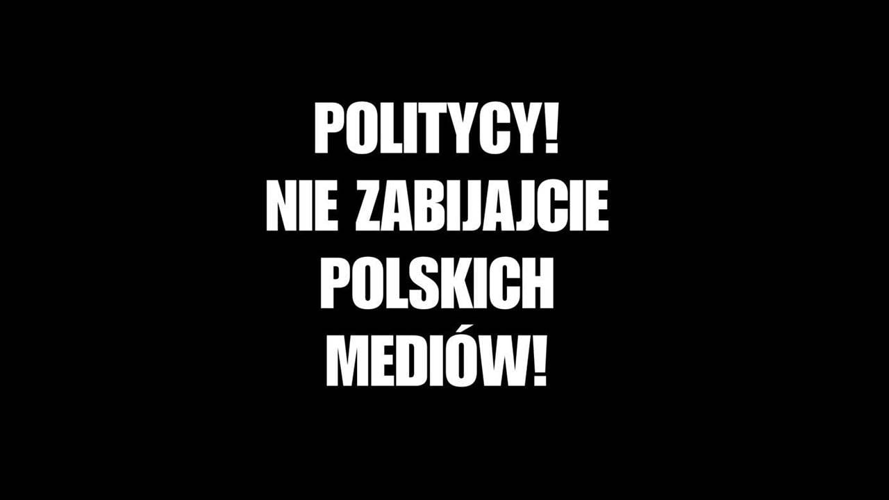 Politycy! Nie zabijajcie polskich mediów