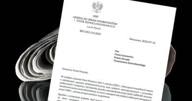 Nowelizacja ustawy o działaczach opozycji antykomunistycznej oraz osobach represjonowanych z powodów politycznych